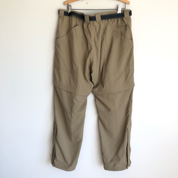 L.L. Bean Men’s Zip-Leg Convertible Pants Sz Large Short - Picture 13 of 14